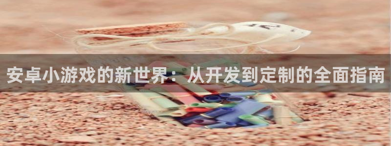 恩佐娱乐登陆：安卓小游戏的新世界：从开发到定制的全面指南